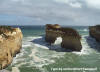 Port Campbell - a typical rock arch island